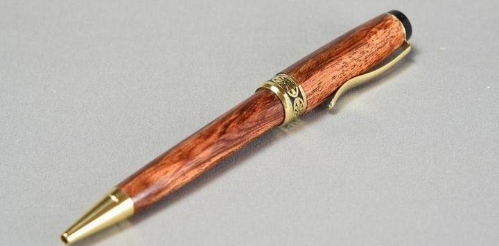 Bubinga Twist Pen